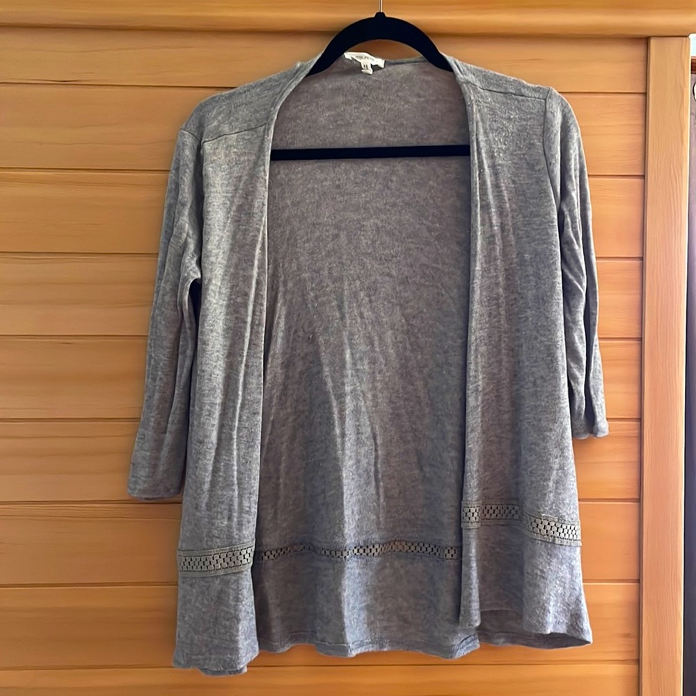 Maurices Gray Cardigan XS